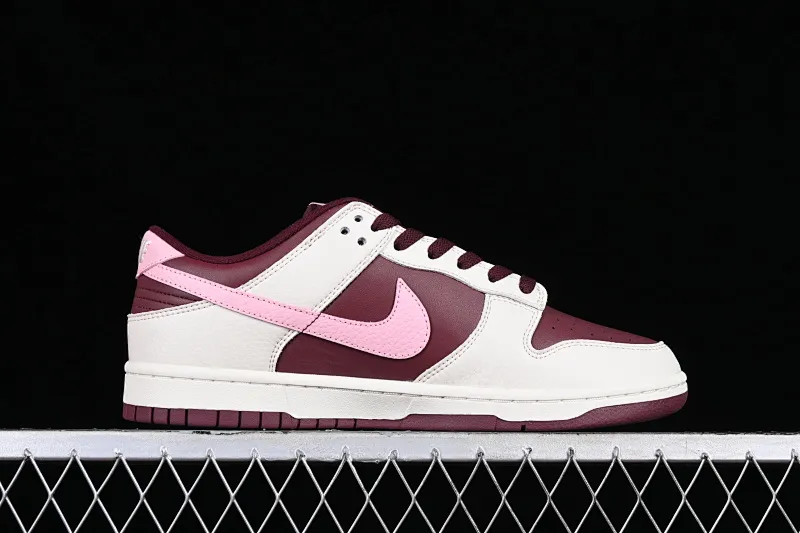 All Categories Nk SB Dunk Series Nk SB Dunk Low Low-top sneakers K version Nk Dunk Low Burgundy Valentine's Day SB low-top sports and leisure sneakers DR9705-100
